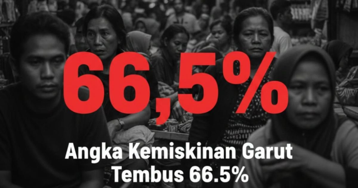 Angka Kemiskinan Garut Tembus 66,5%, Analis: Ini Alarm Kegagalan Struktural yang Serius