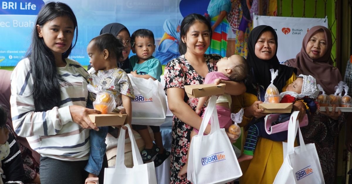 Dukung Target Nasional, BRI Life dan Rumah Zakat Jalankan Program Pencegahan Stunting di Desa Cijaura
