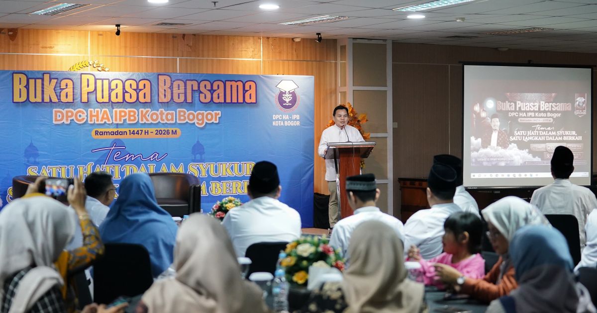 Hadiri Bukber HA IPB Kota Bogor, Ketua DPRD Adityawarman Adil Ajak Alumni Perkuat Kontribusi untuk Kota