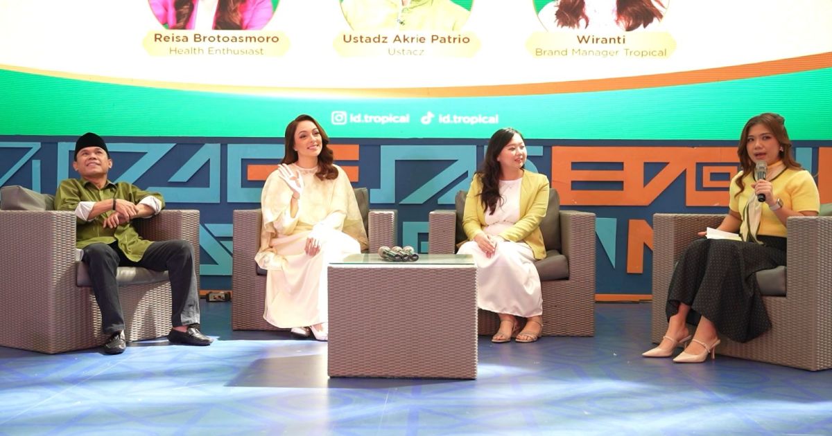 Tips Reisa Broto Asmoro Jaga Kebugaran Puasa di Kampanye Tropical Bogor