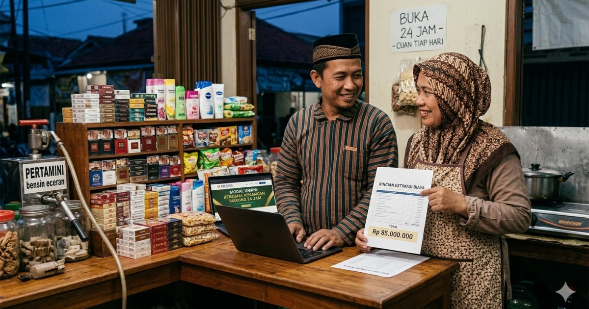 Mengupas Rahasia Daya Tahan Warung Madura: Analisis Modal dan Strategi Operasi 24 Jam