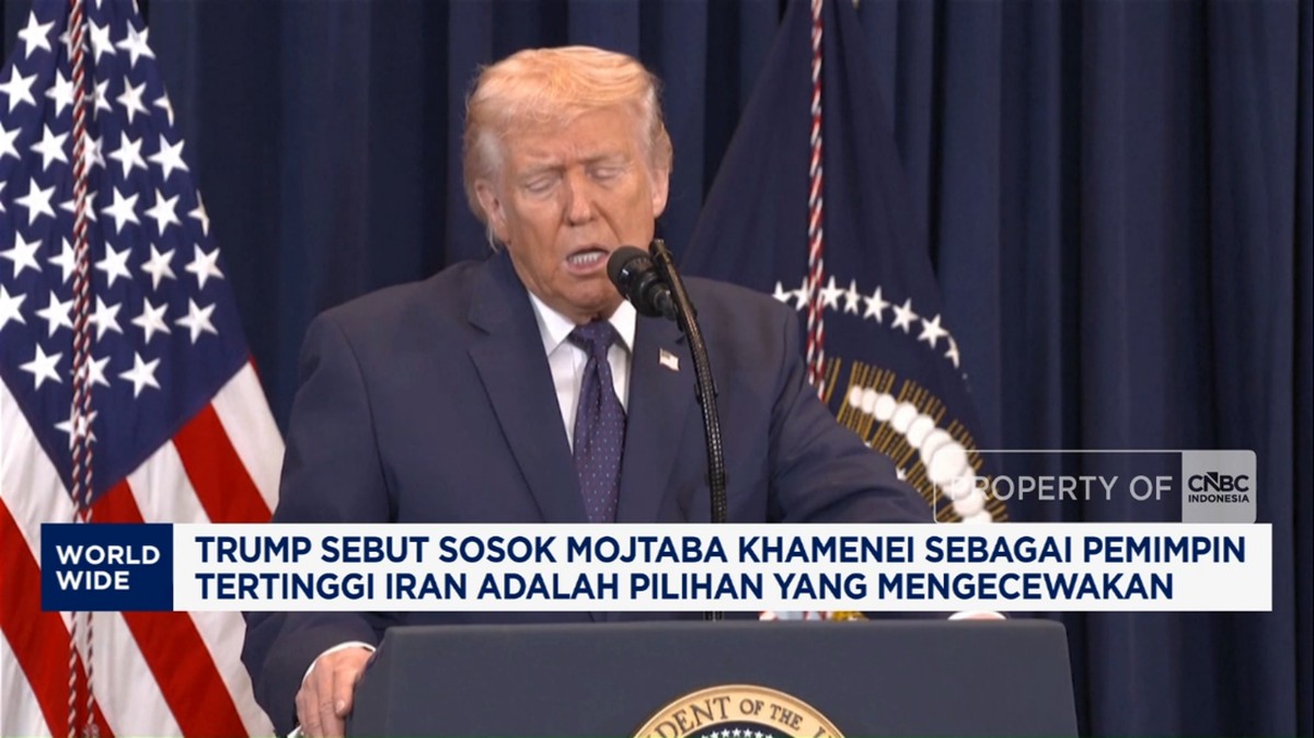 Sikap AS Mengeras: Trump Kecewa Berat pada Arah Kepemimpinan Baru Iran
