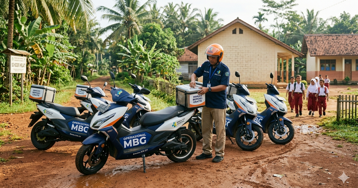 Klarifikasi Resmi BGN: Fungsi Sebenarnya Motor Listrik dengan Logo 'MBG' yang Viral di Medsos