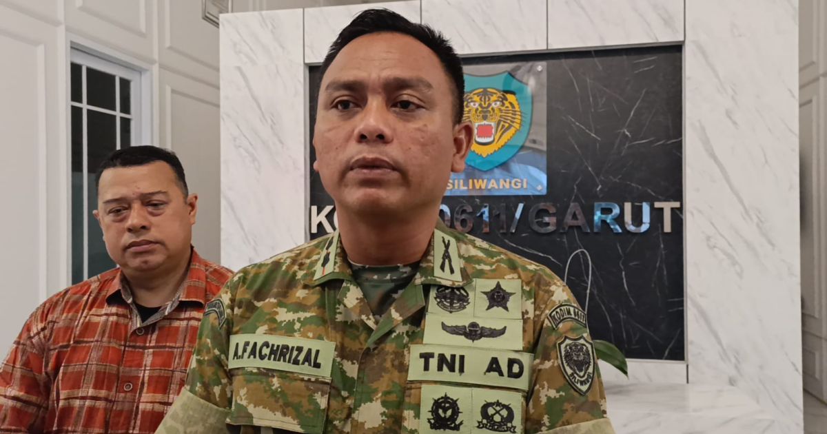 Komandan Distrik Militer (Dandim) 0611/Garut, Letkol Inf Andrik Fachrizal.