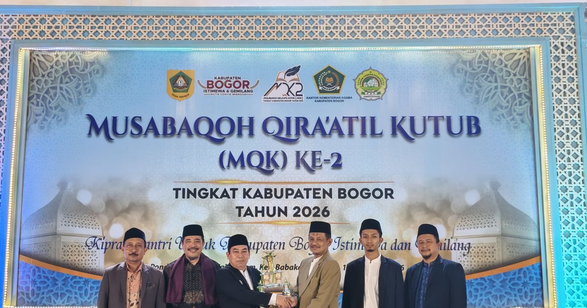 Ciampea Sabet Juara Umum MQK ke-2 Tingkat Kabupaten Bogor 2026