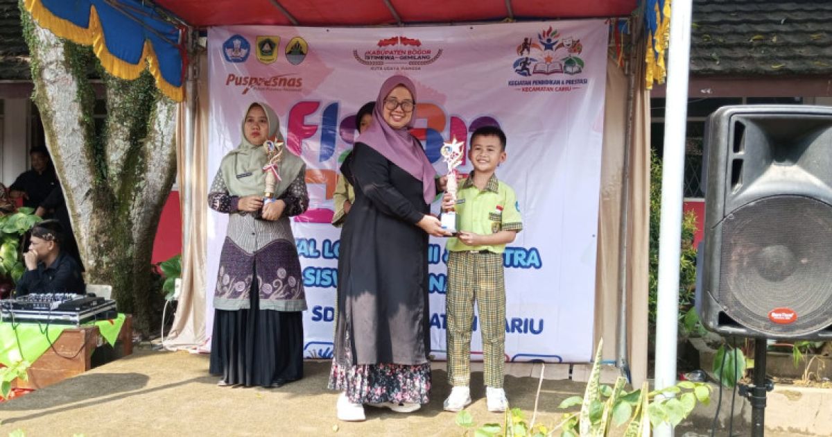 SDN Cariu 03 Sabet Juara Umum FLS3N Tingkat Kecamatan Cariu 2026