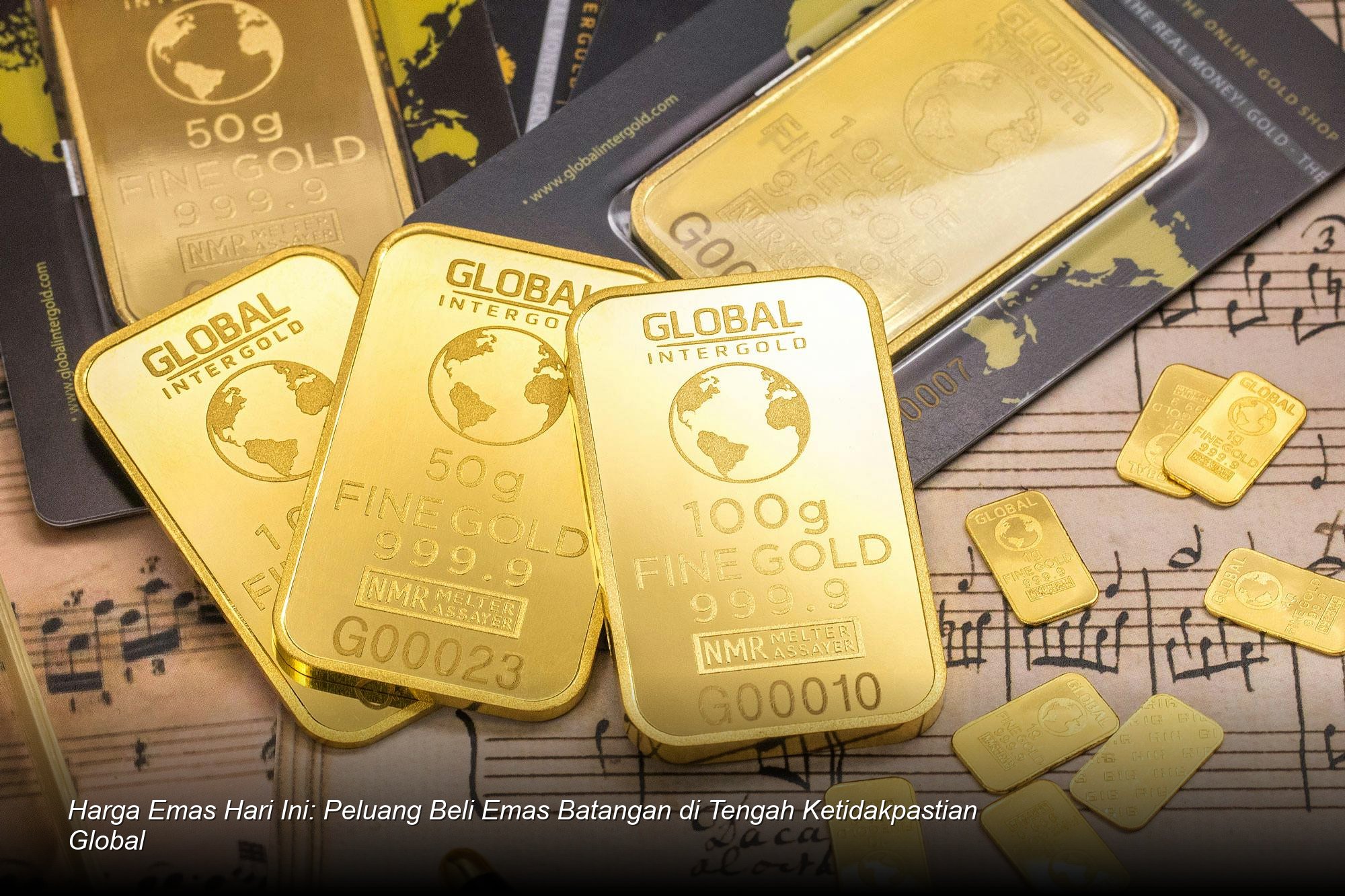 Menakar Dampak Ketidakpastian Global Terhadap Tren Harga Emas Batangan