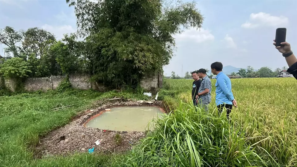 Aliran Limbah Program Makanan Bergizi Gratis Cemari Lingkungan Warga Cianjur, Ikan Mati dan Sumur Tercemar
