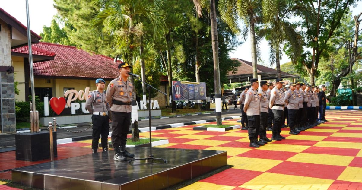 Polres Purwakarta Gelar Apel Siaga May Day 2026.
