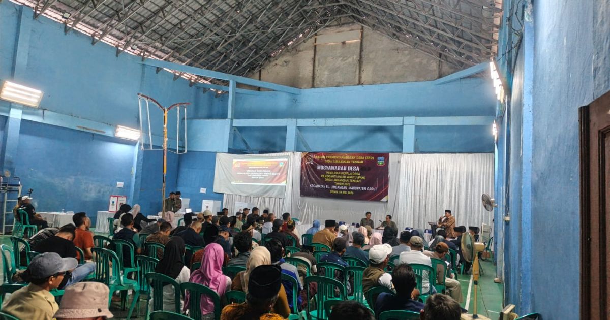 Gumilar Terpilih Jadi Kades PAW Limbangan Tengah Garut, Raih 40 Suara