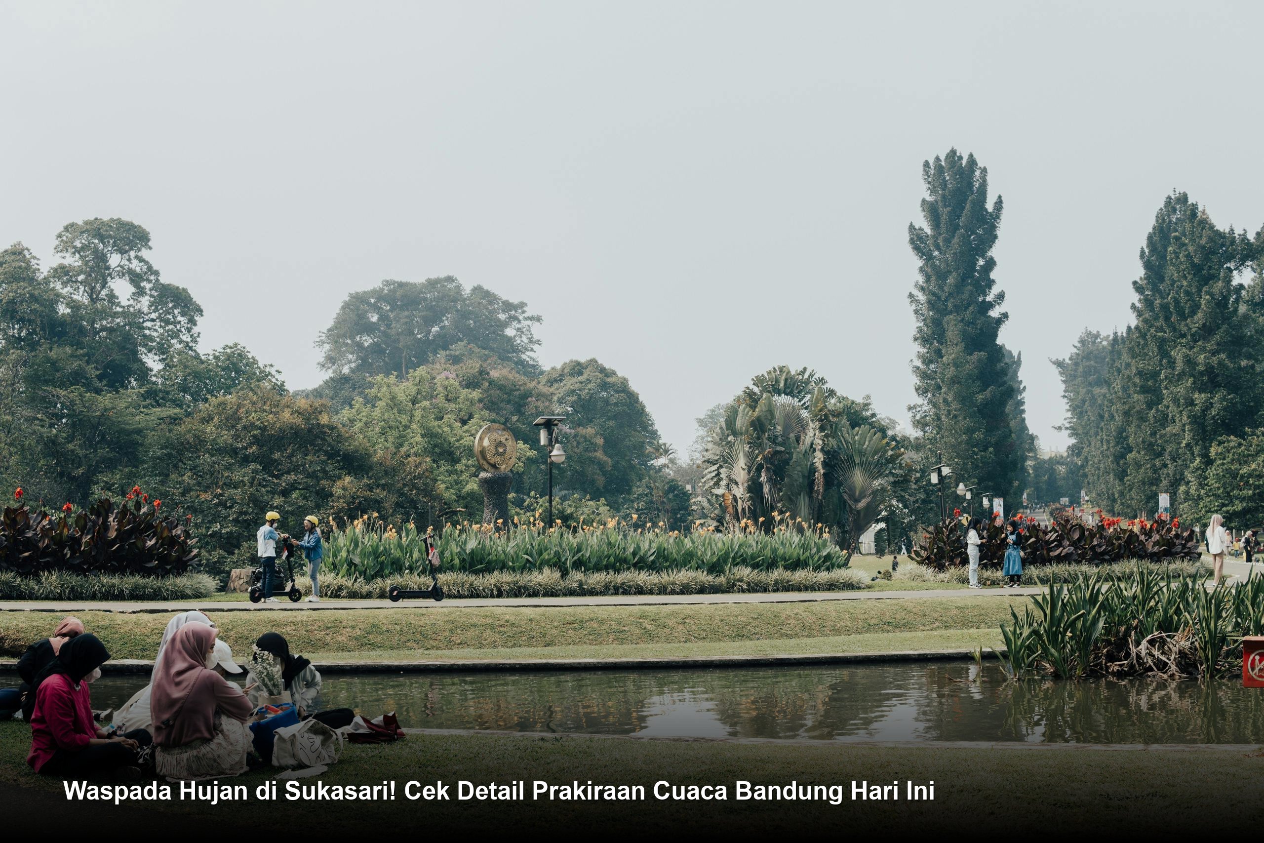 Waspada Hujan di Sukasari! Cek Detail Prakiraan Cuaca Bandung Hari Ini