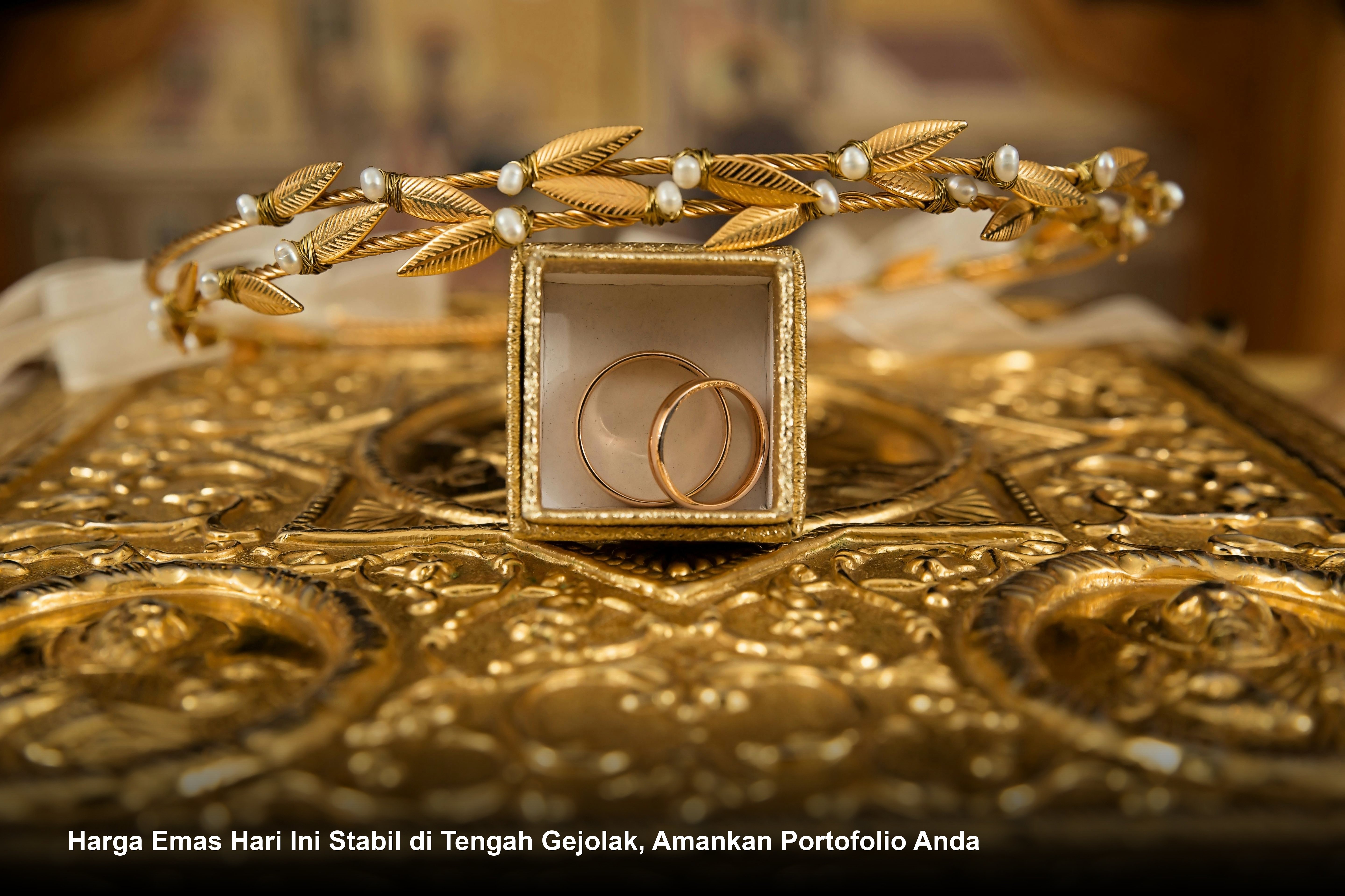 Harga Emas Hari Ini Stabil di Tengah Gejolak, Amankan Portofolio Anda