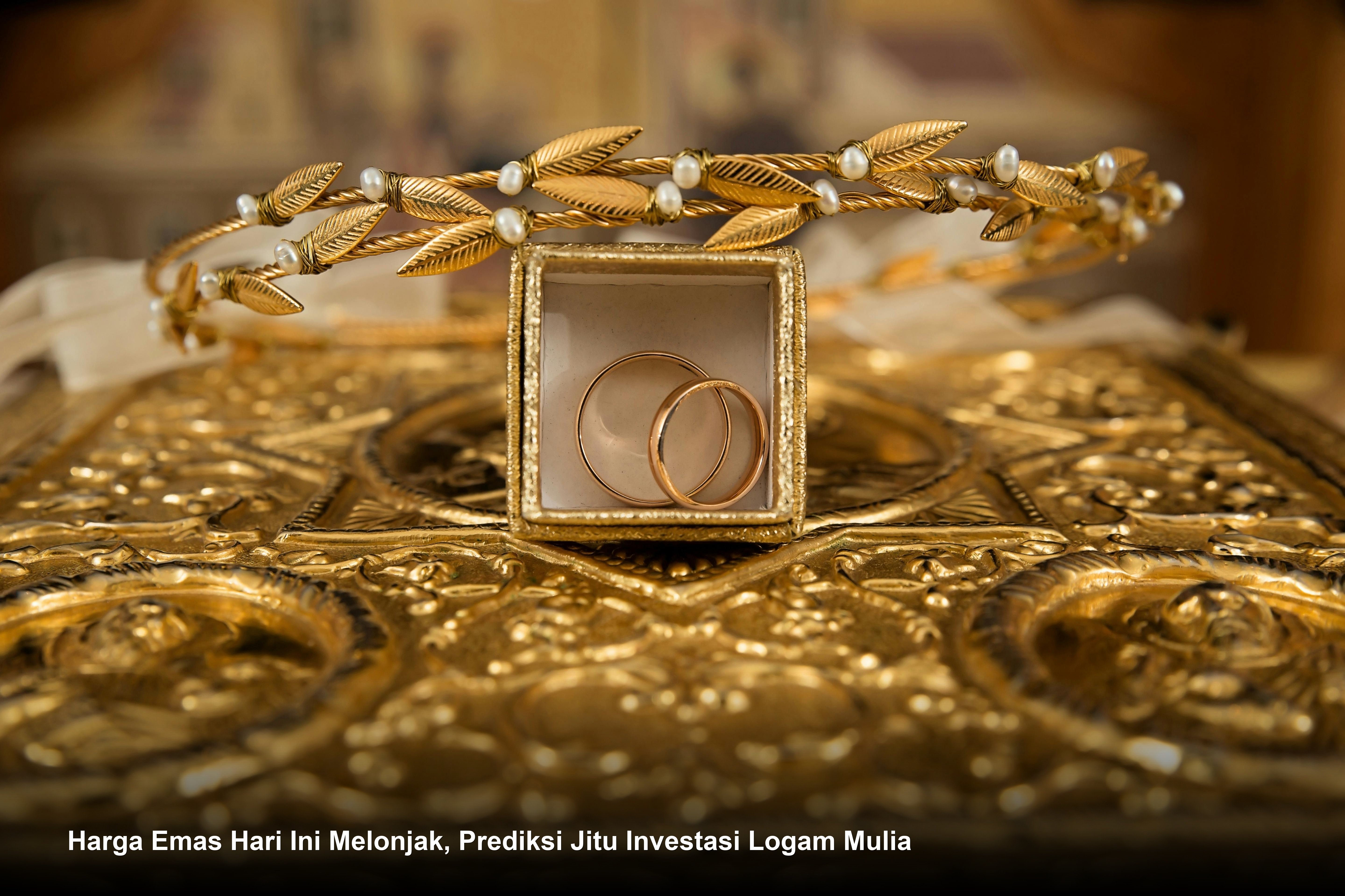 Harga Emas Hari Ini Melonjak, Prediksi Jitu Investasi Logam Mulia