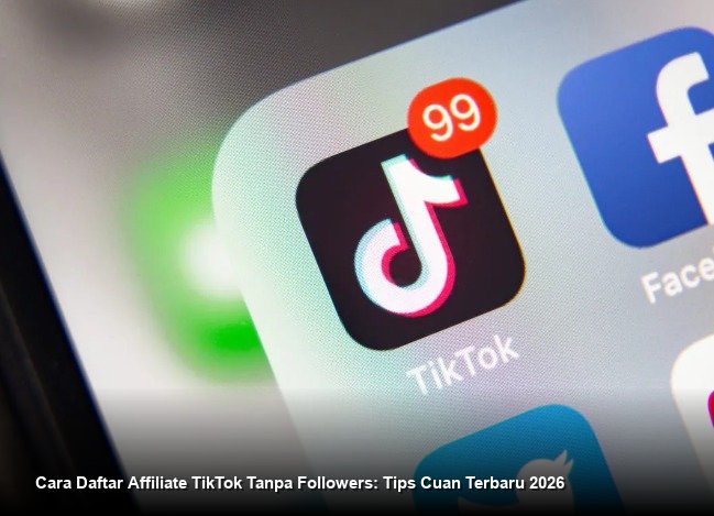 Cara Daftar Affiliate TikTok Tanpa Followers: Tips Cuan Terbaru 2026