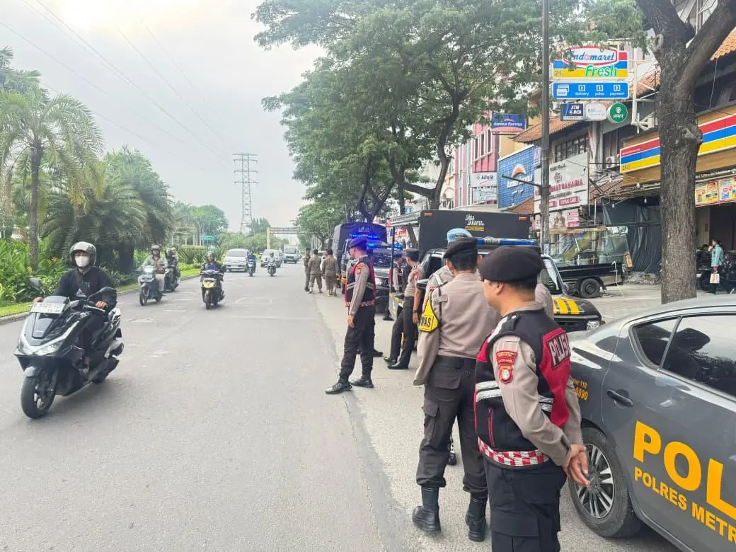 Patroli Perintis Presisi Polres Metro Bekasi Tingkatkan Antisipasi 3C Jaga Harkamtibmas