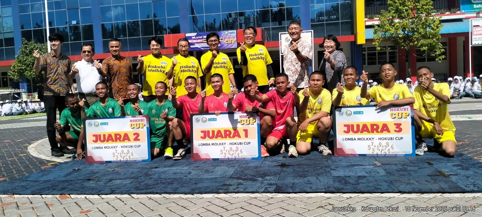 Olahraga Tradisional Molkky Asal Finlandia Pertama Kali Dipertandingkan di Indonesia