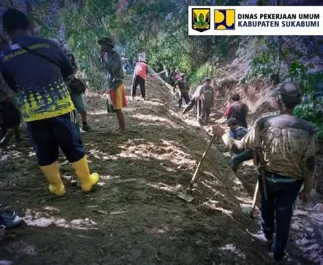 Bencana Sukabumi: Irigasi Rusak, Jembatan Darurat Jadi Penyelamat