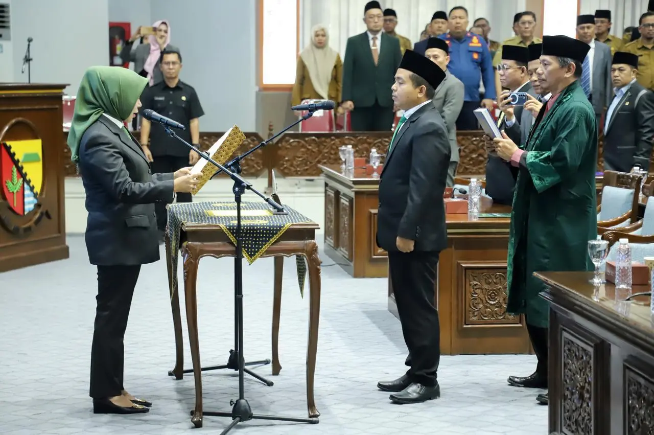 Renie Rahayu Fauzi Sambut Khoiril Anwar, Anggota DPRD Kabupaten Bandung yang Baru