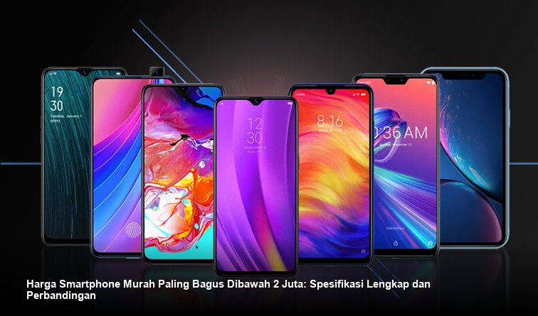 Harga Smartphone Murah Paling Bagus Dibawah 2 Juta: Spesifikasi Lengkap dan Perbandingan